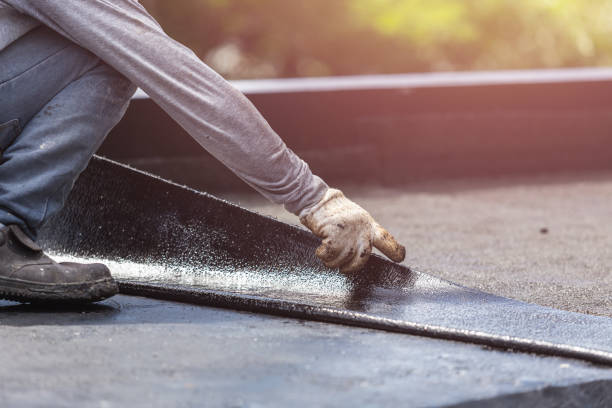 Professional Interior Drainage System technician working in Maribel, WI
